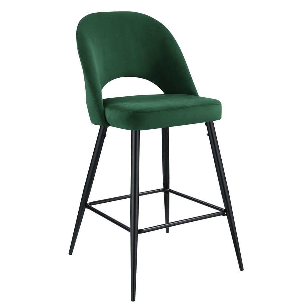 Kendall Counter Stool - Emerald | American Home Furniture Store