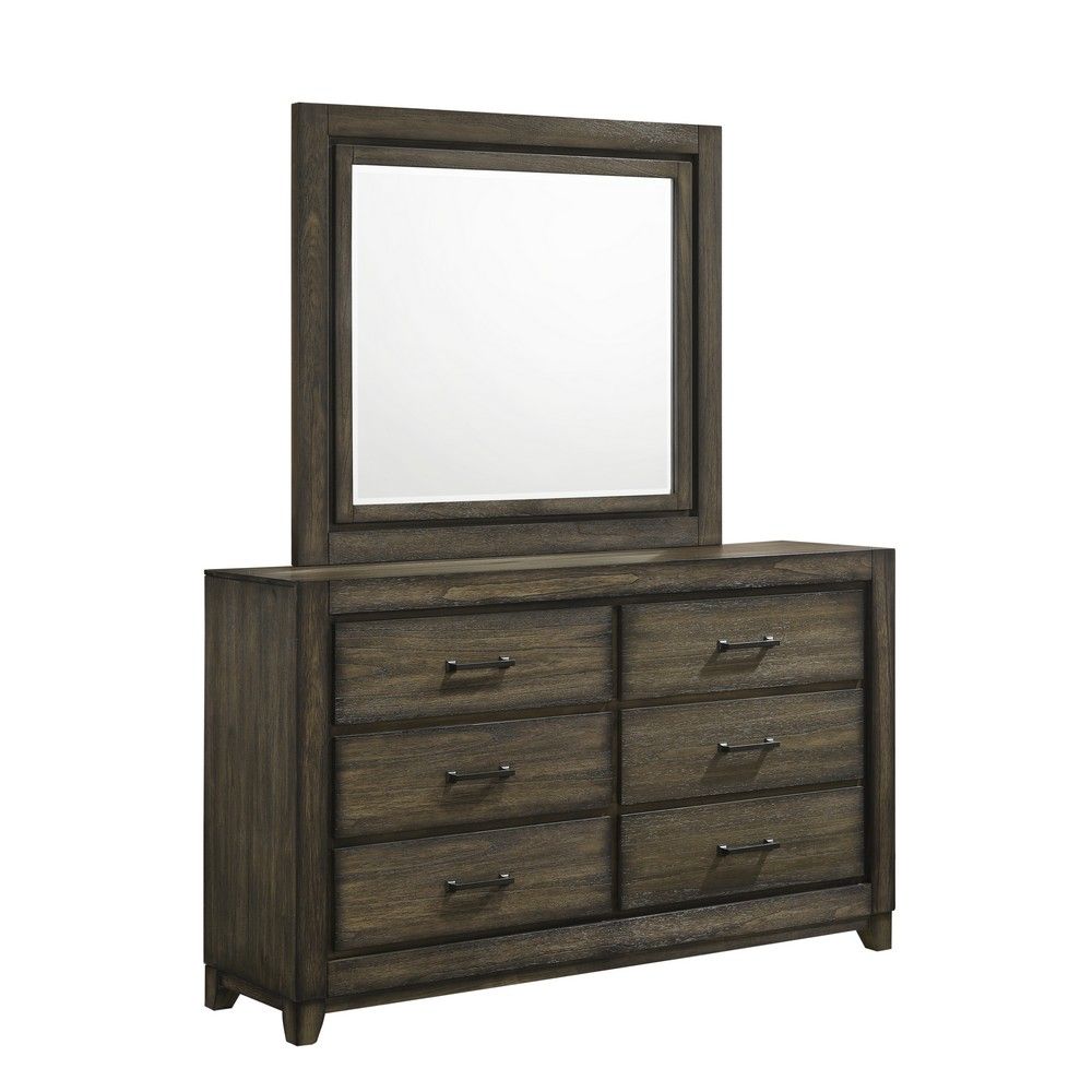 Picture of Ashland Mirror - Brown