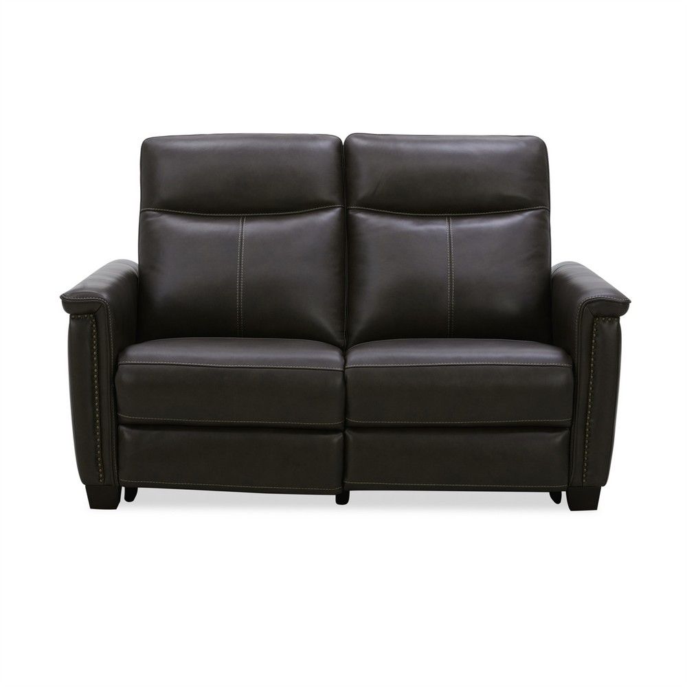 Picture of Crawford Power Loveseat - Cacao