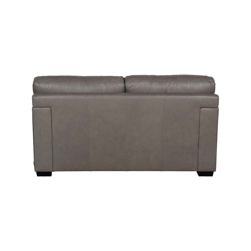 Picture of Madison Leather Track Arm Loveseat - Sable