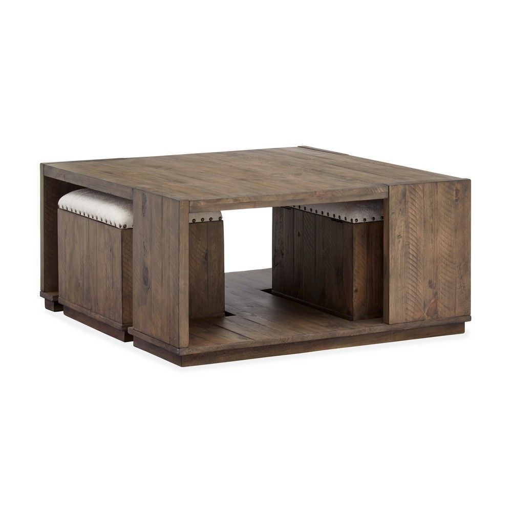 Picture of Lamar Cocktail Table with Stools