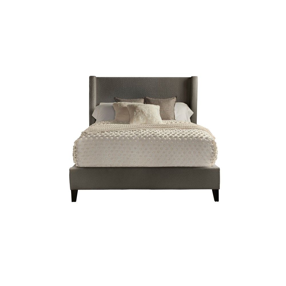 Tremont full deals gray upholstered bed