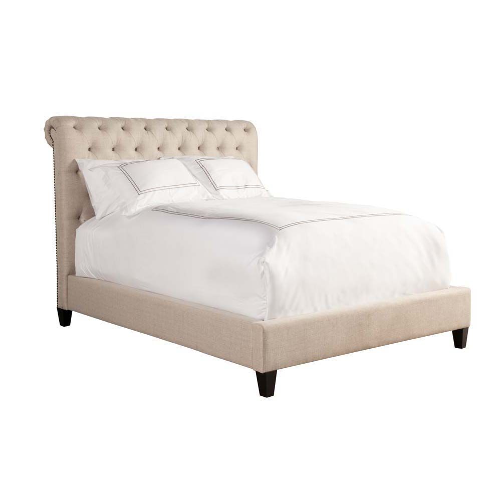 Picture of Cameron Upholstered Bed - Natural - King