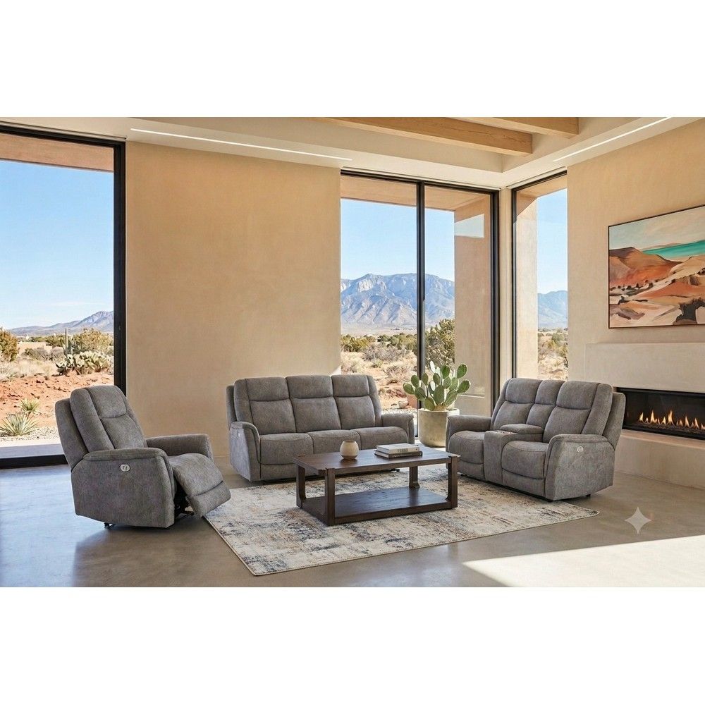 Picture of Linus Power Recliner - Gray - Zero Gravity