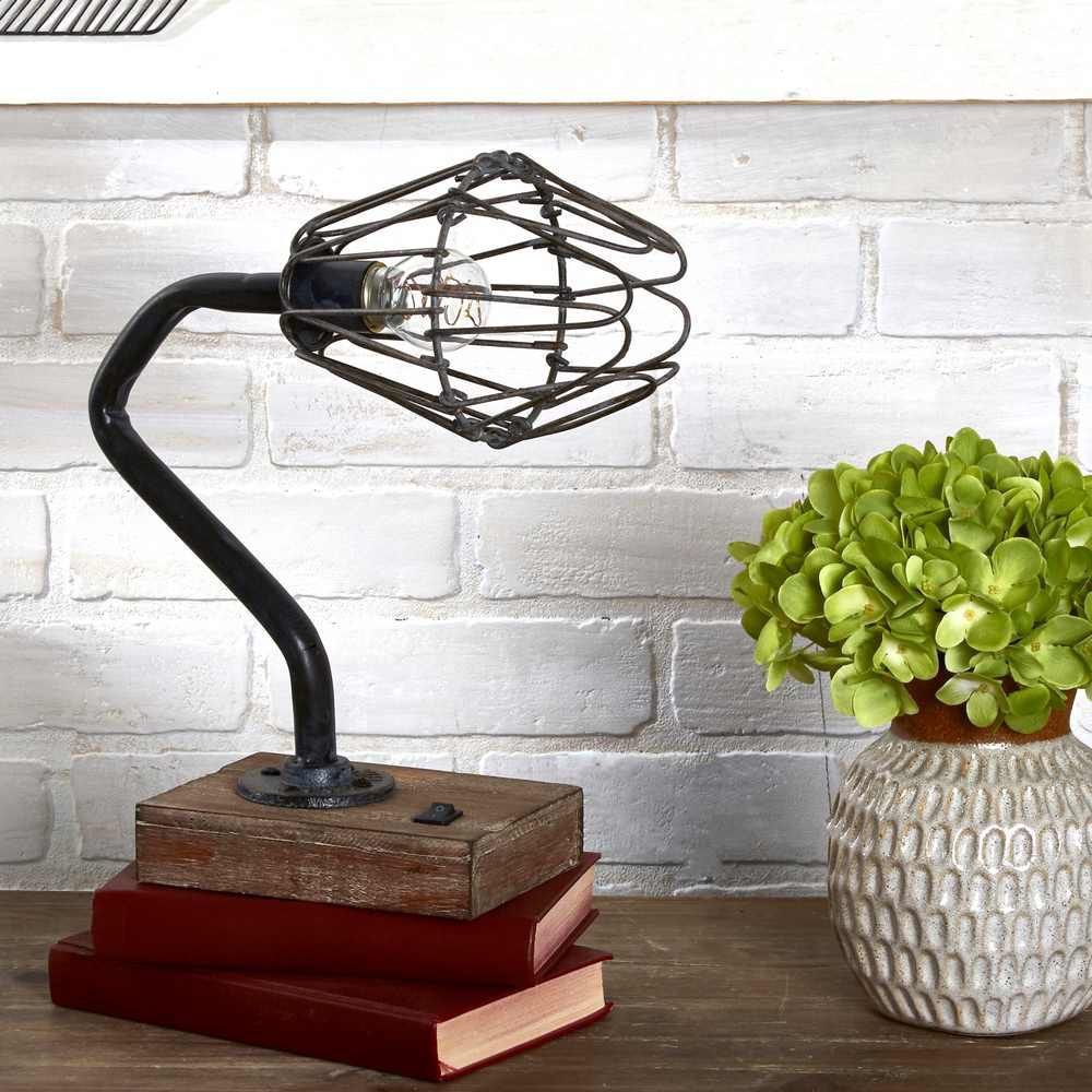Picture of Bo Industrial Metal Table Lamp