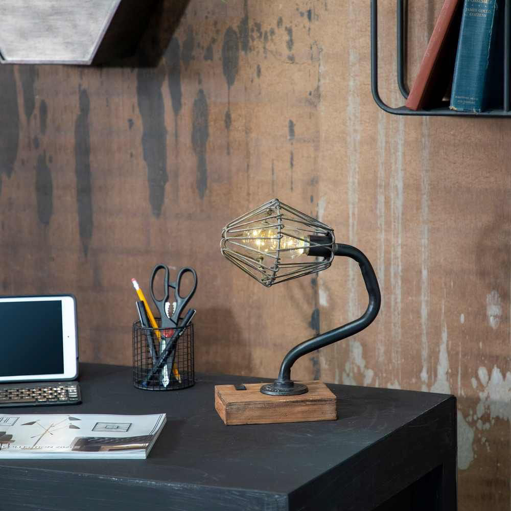 Picture of Bo Industrial Metal Table Lamp