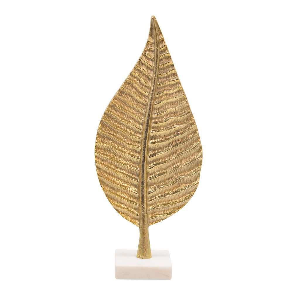 Picture of Leaf 19" Aluminium Decoration - Gold
