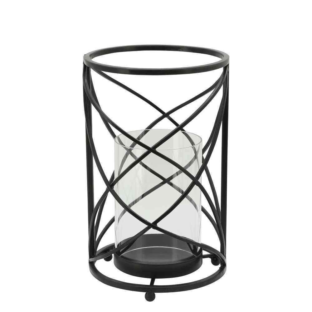 Picture of Hurricane 10." Candle Holder - Black