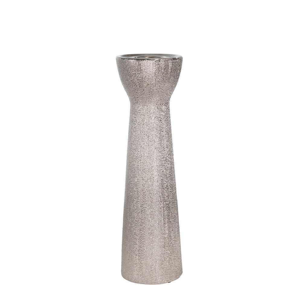 Picture of Shimmer 14" Candle Holder - Silver