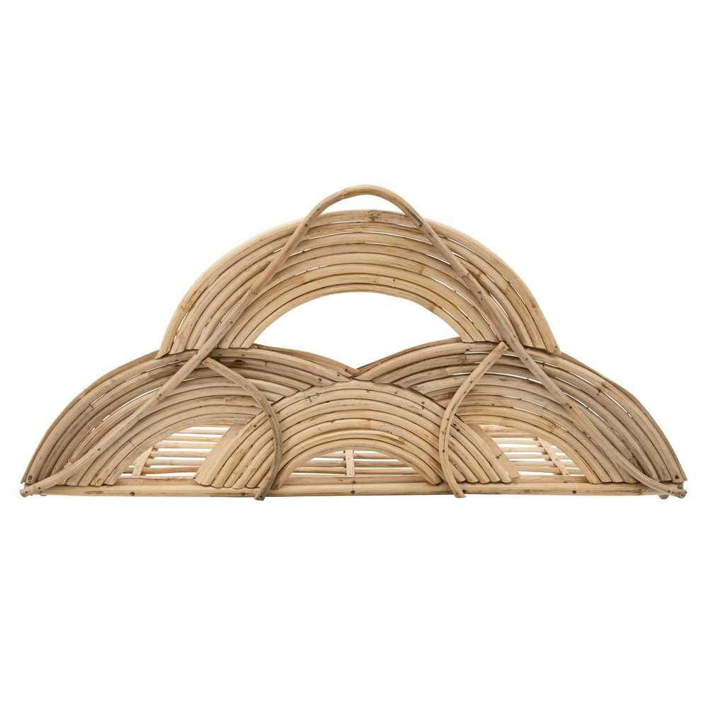 Picture of Rattan 27" Wall Deco Tray - Natural