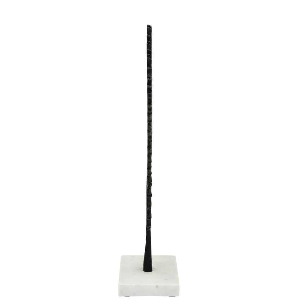 Picture of Tree 17" Metal Table Accent - Black
