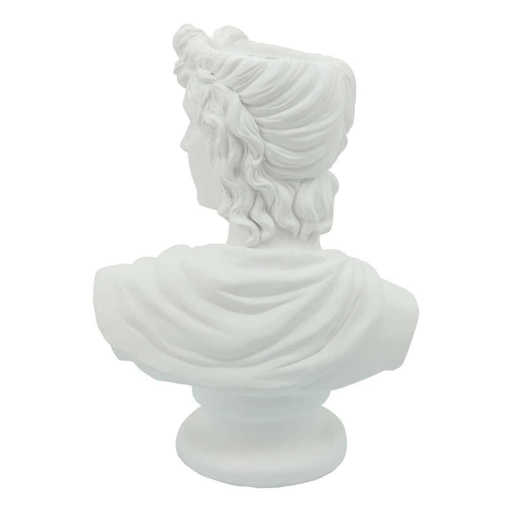 Picture of David Bust 20" Resin Planter - White