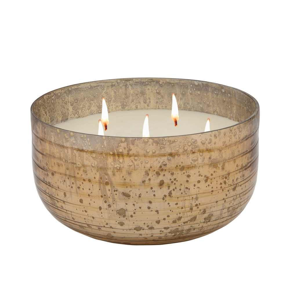 Picture of Striped Bowl 78 Oz Wax Candle by Live & Skye