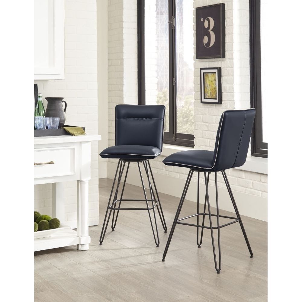 Picture of Demi Bar Stool - Cobalt