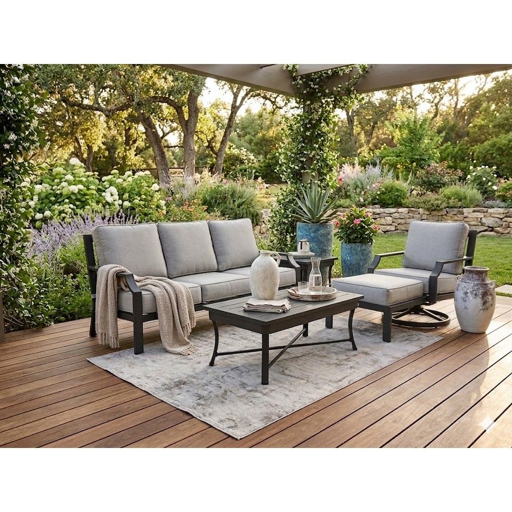 Picture of Juneau Outdoor Swivel Lounge Chair