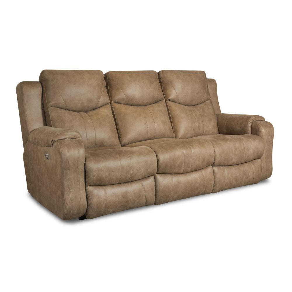 Picture of Marvel Power Reclining Sofa - Saddle