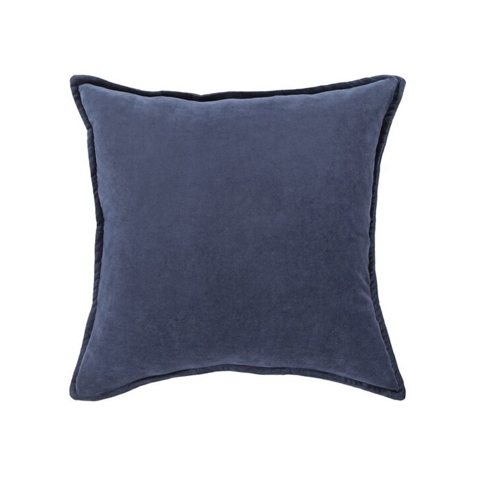 Picture of Cotton Velvet Pillow - Navy