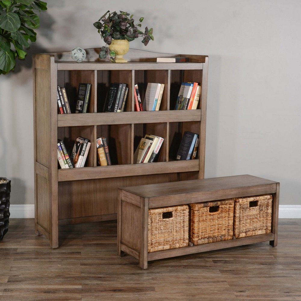 Picture of Valley Bookcase with Trundle Bench