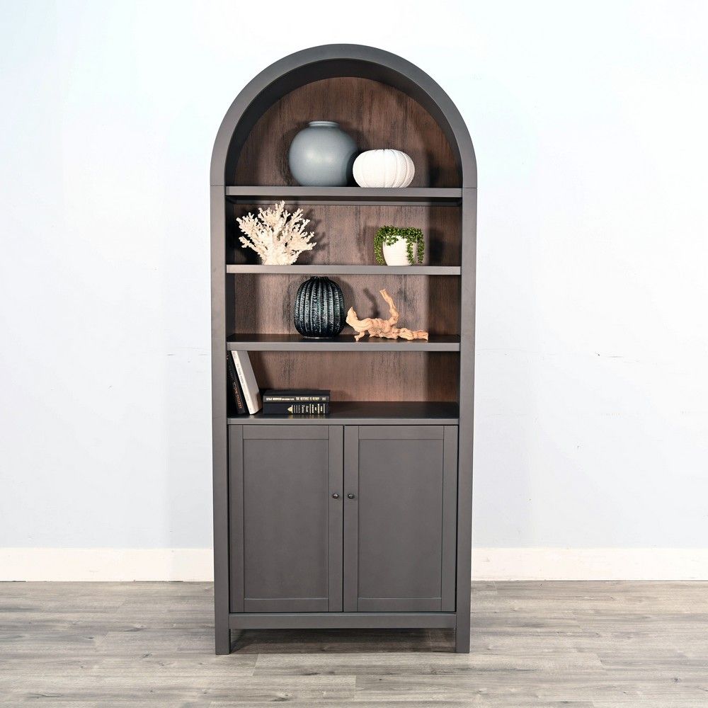 Small grey display cabinet discount