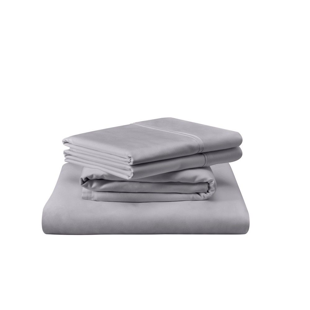 Picture of Cool Gray Luxe Egyptian Sheets by Tempur-Pedic