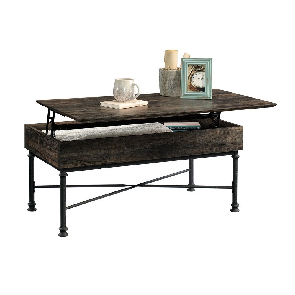Picture of Marina Row Industrial Lift-Top Cocktail Table