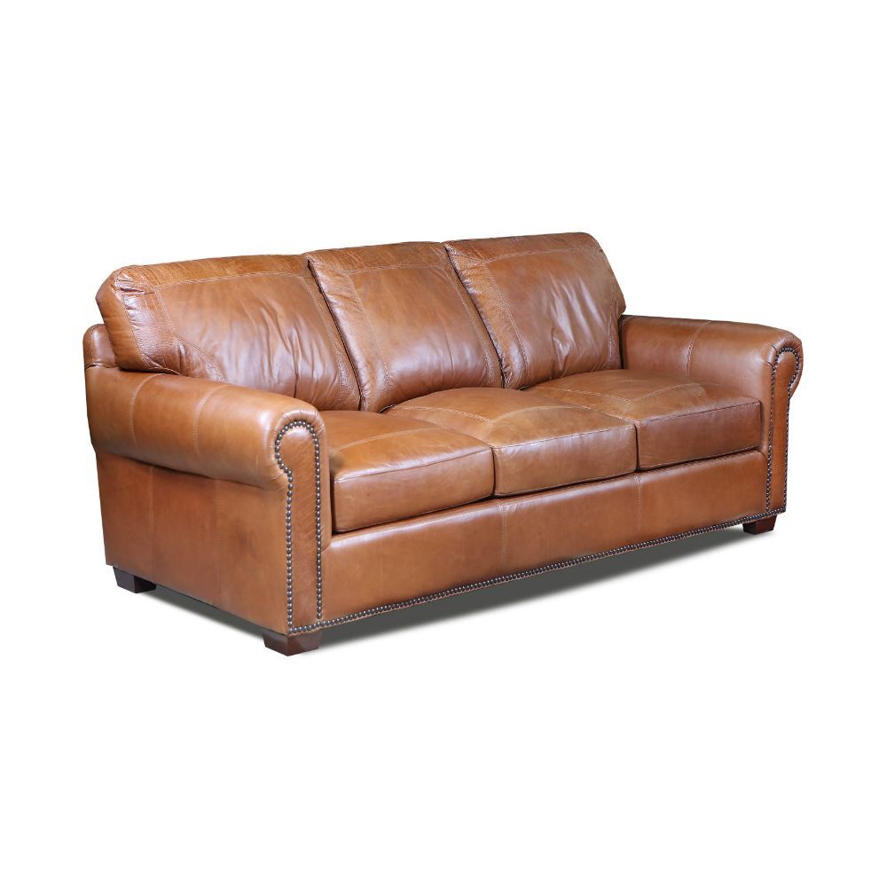 Gator Leather Sofa | American Home Furniture Store and Mattress