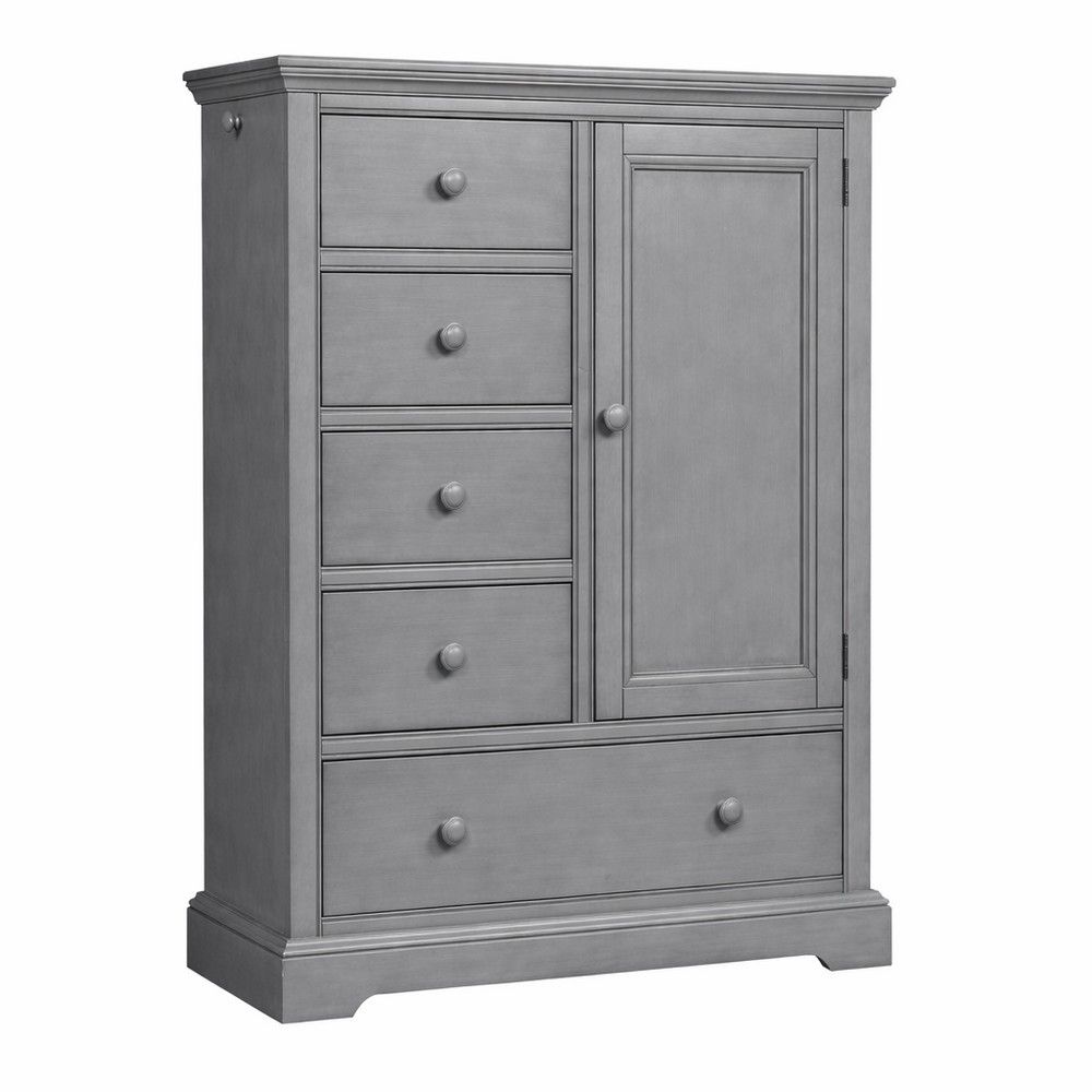 Tinley Chiffarobe - Cloud | American Home Furniture Store and