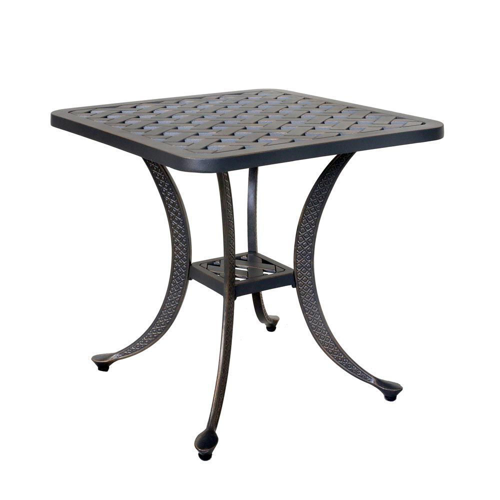 Picture of Silver Outdoor End Table