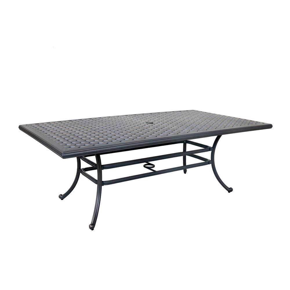 Picture of Silver Outdoor Rectangular Dining Table