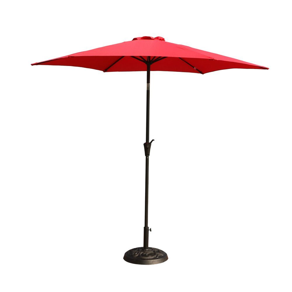 9' Umbrella - Navy Blue | American Home Furniture and Mattress