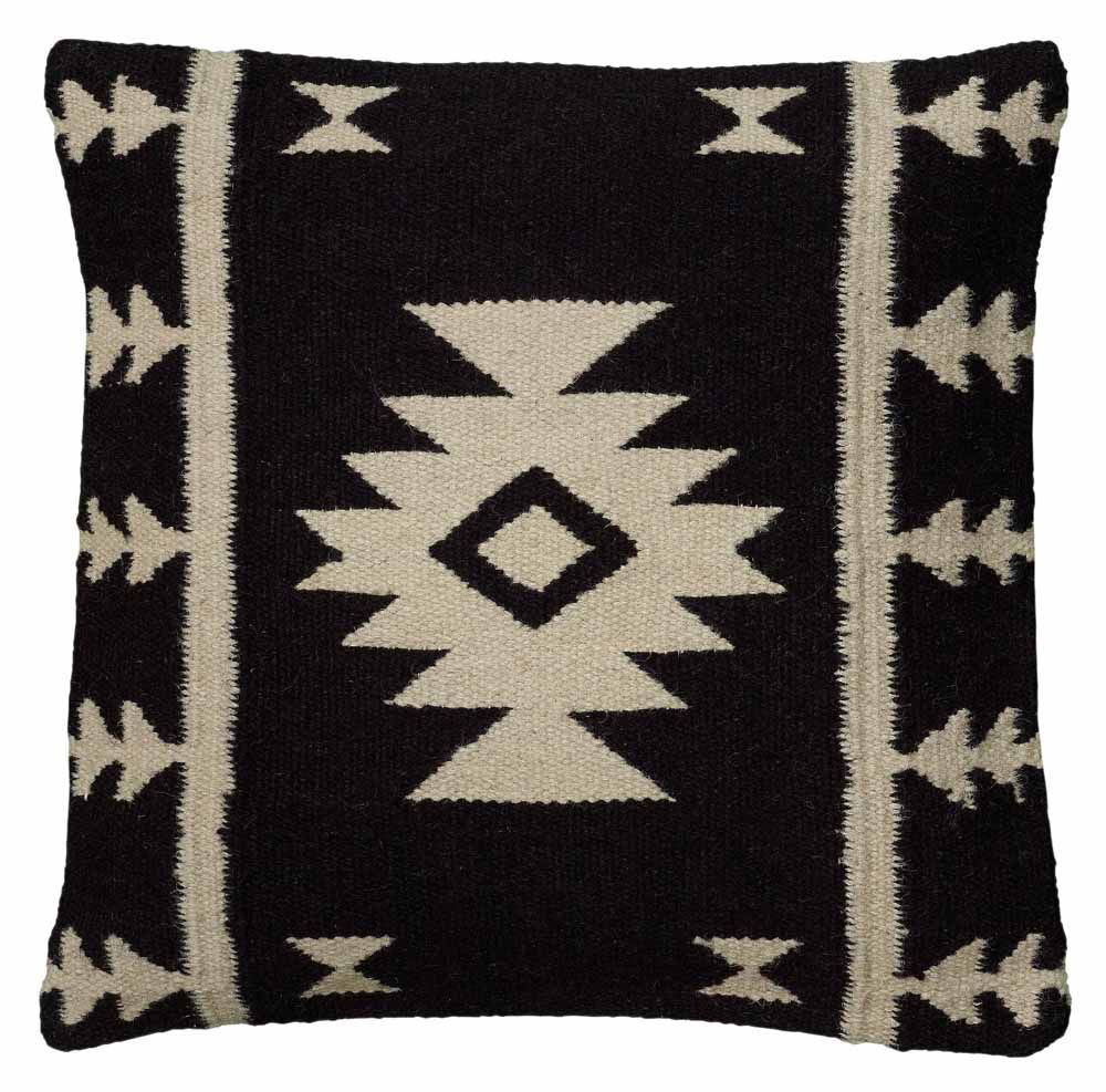 Picture of Black and White Southwest Pillow