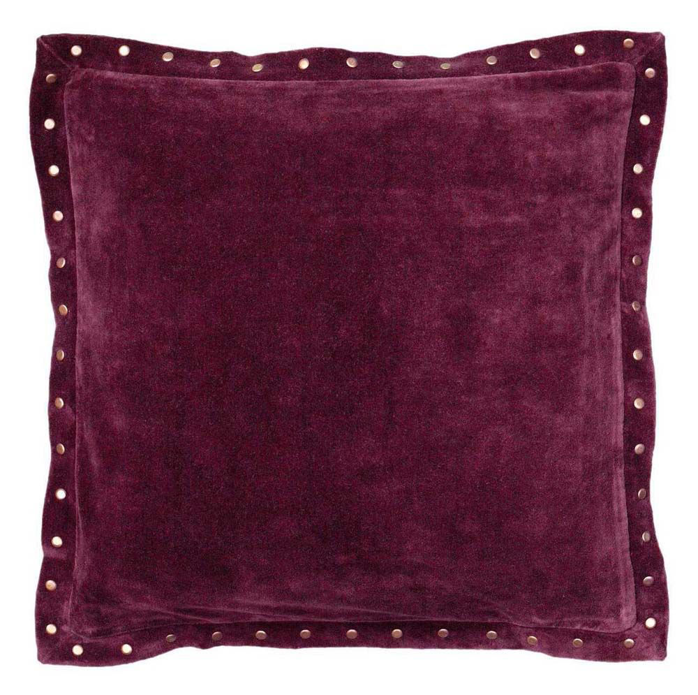 Picture of Plum Studded Velvet Pillow