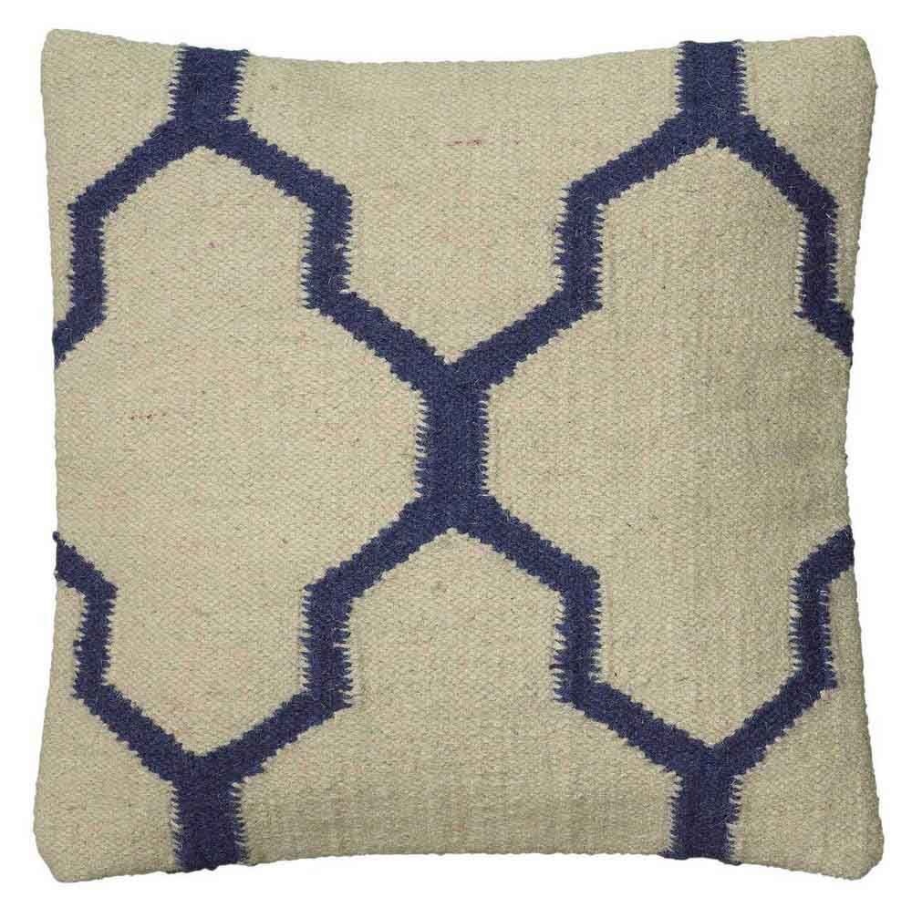 Picture of Blue Moroccan Woven Pillow