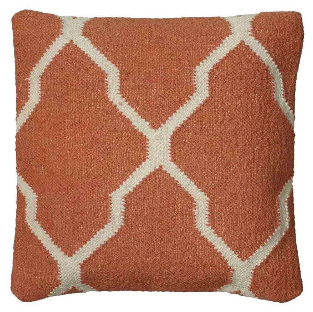 Picture of Rust Moroccan Woven Pillow