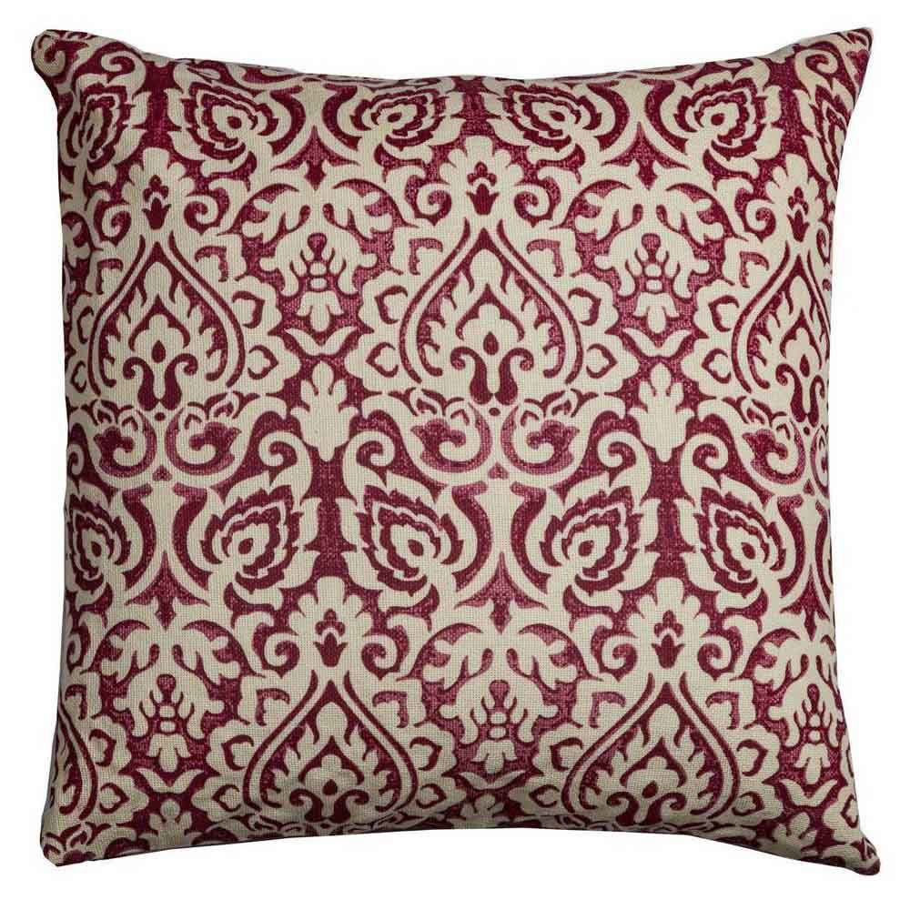 Picture of Crimson Damask Pillow