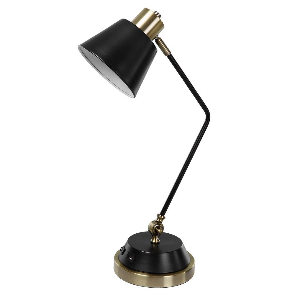 Axis Desk Lamp - Black | American Home Furniture Store and