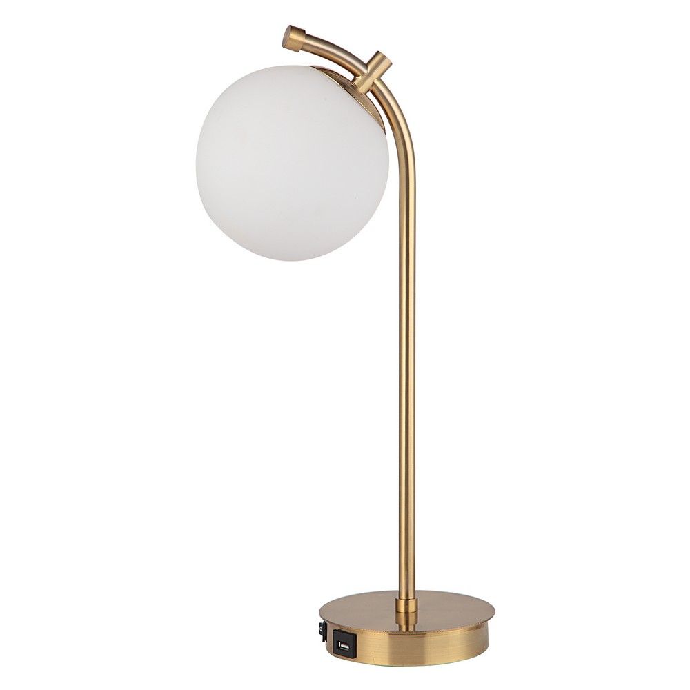 Picture of Yo-Yo Desk Lamp - Antique Gold