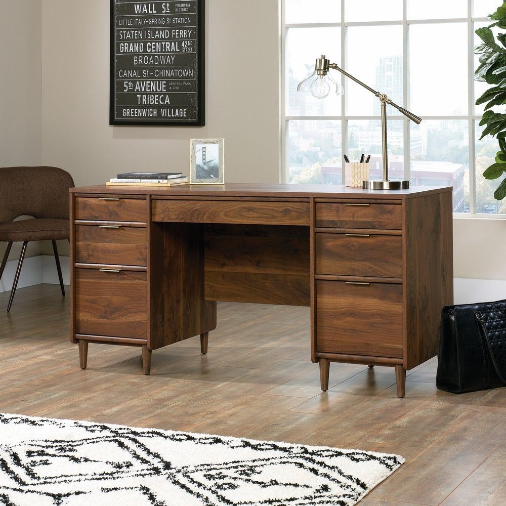 Picture of Clifford Place Executive Desk - Grand Walnut