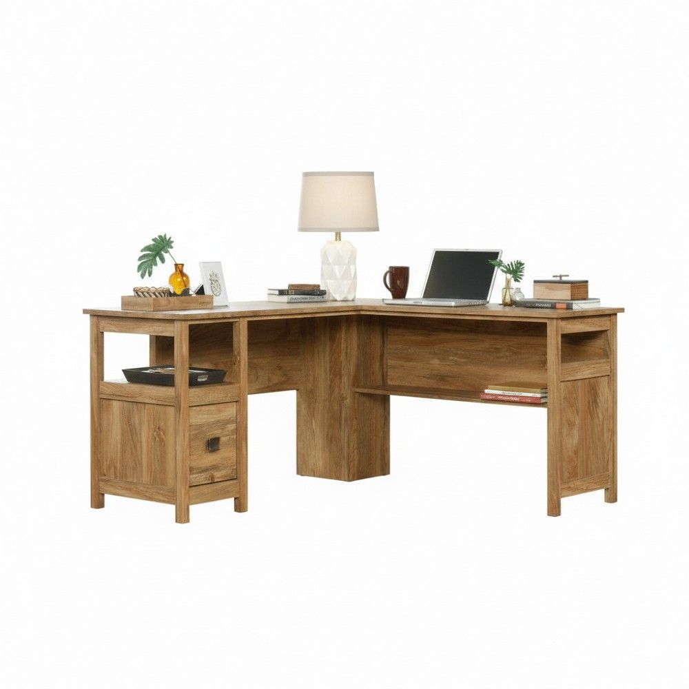 Picture of Cannery Bridge L-Desk - Mango