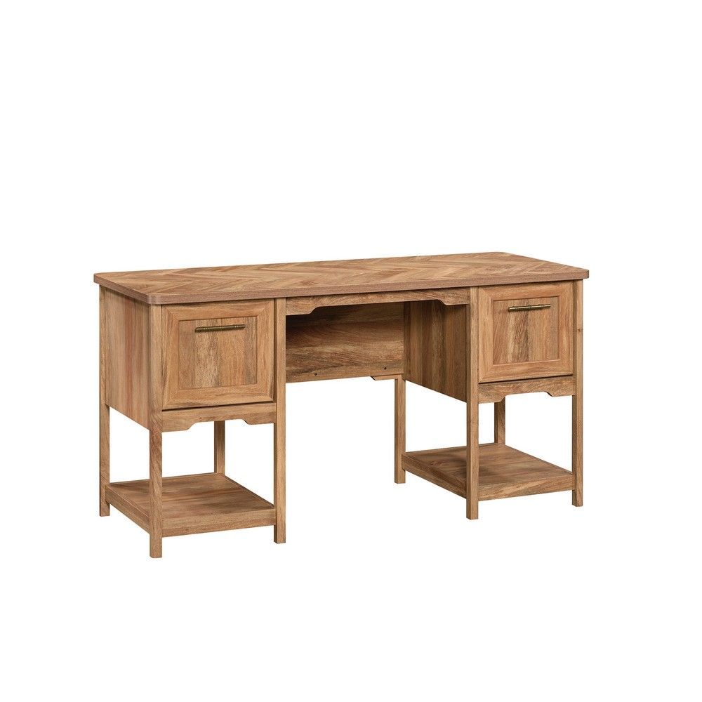 Picture of Coral Cape Desk - Sindoori Mango