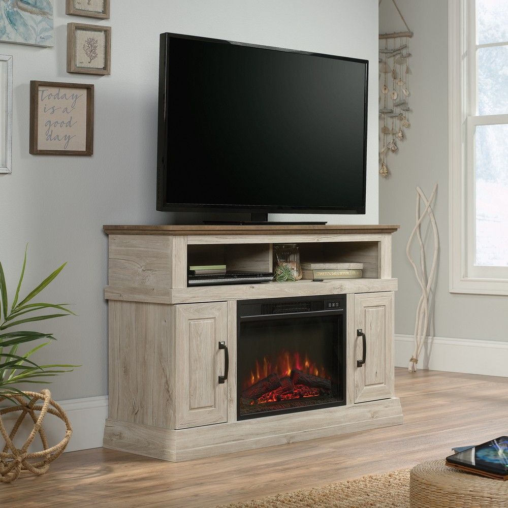 Picture of Media Fireplace - Chalk Oak