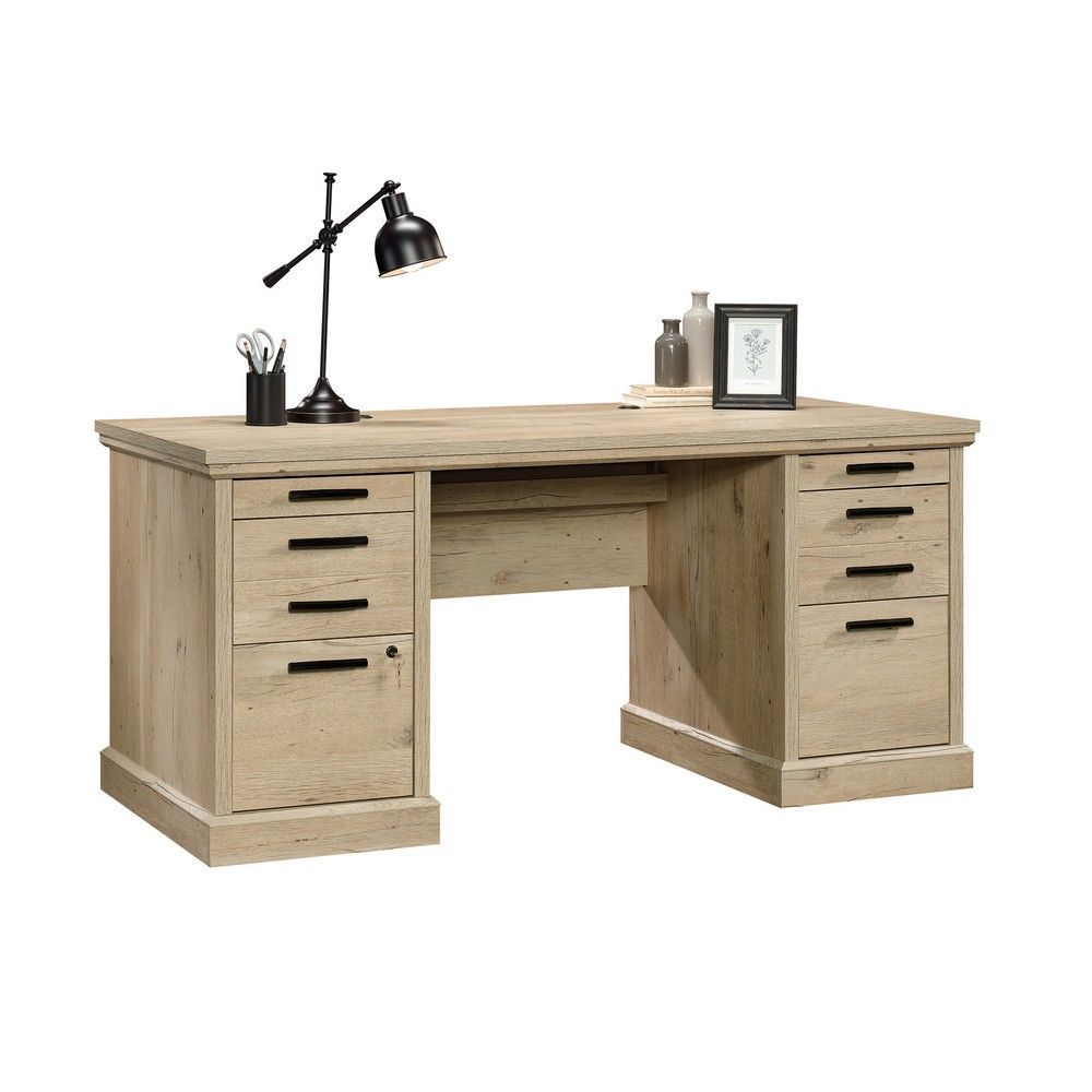 Picture of Aspen Post Executive Desk - Prime Oak