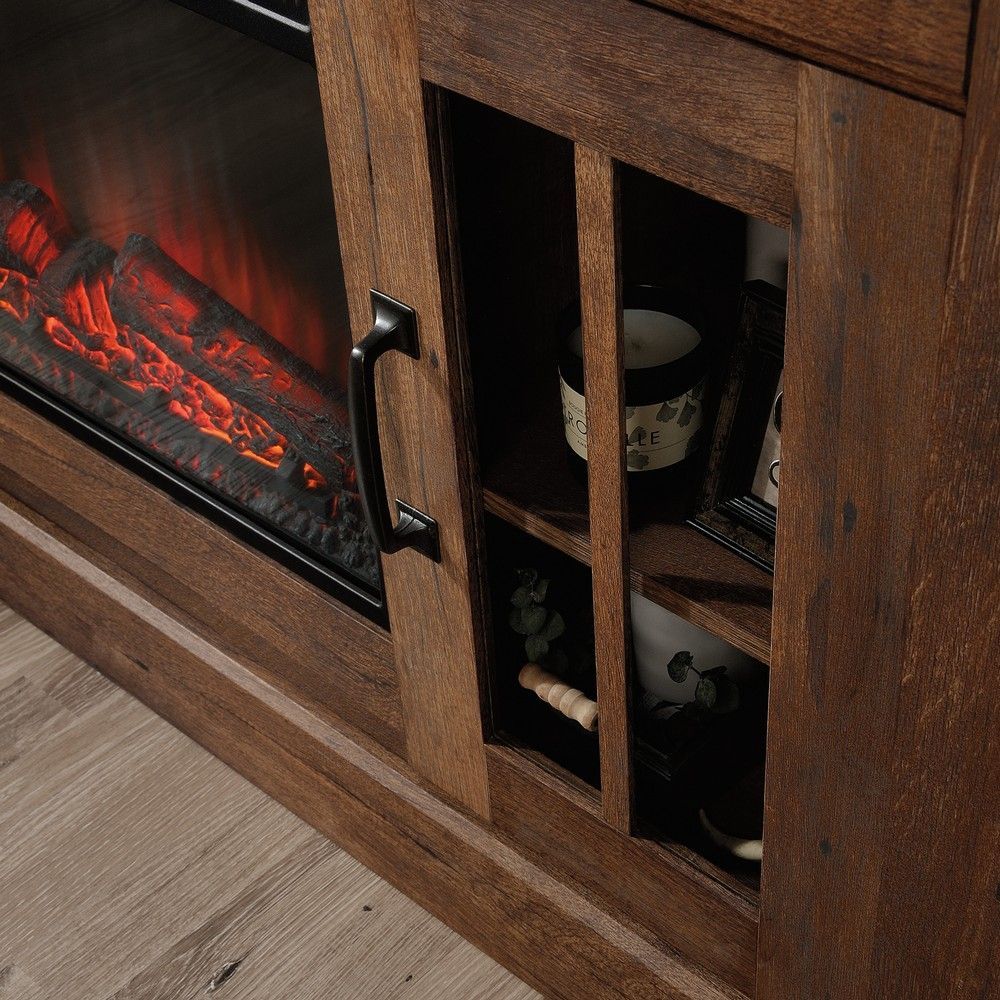 Picture of Media Fireplace  - Vintage Oak
