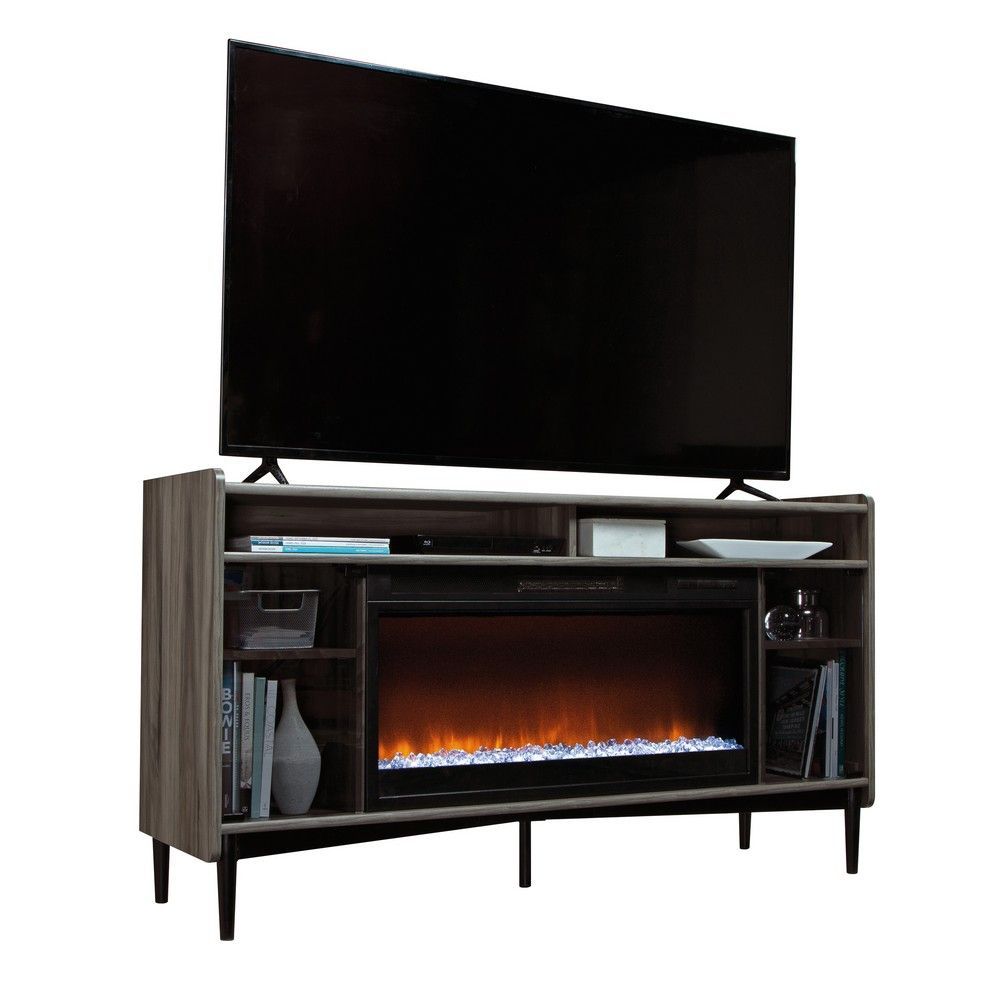Picture of Harvey Park Entertainment Fireplace Credenza - Jet Acacia