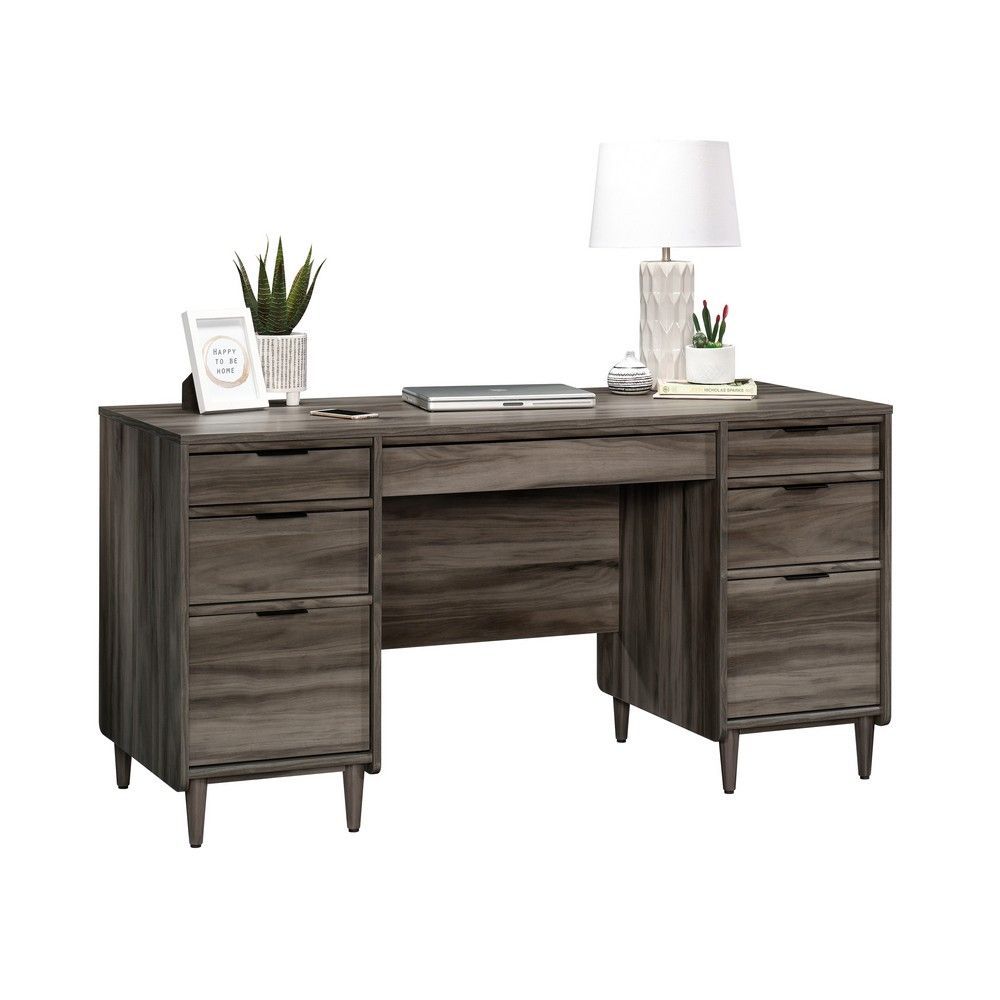 Picture of Clifford Place Executive Desk - Jet Acacia