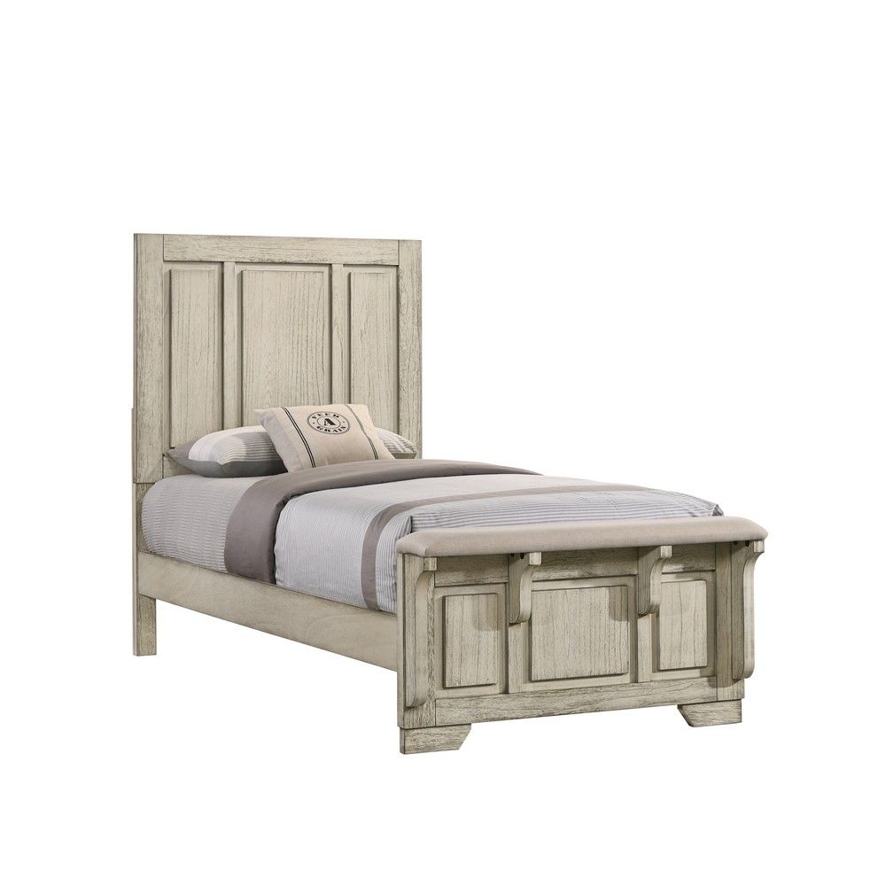 Picture of Ashland Bed - Twin - White