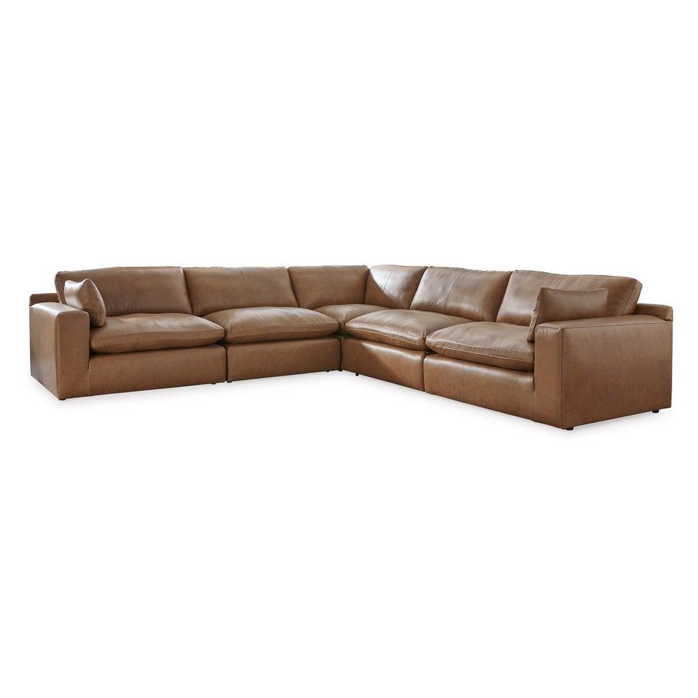 Picture of Emory 5-Piece Leather Sectional