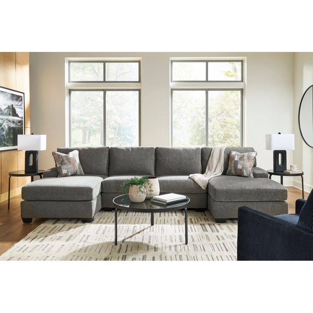 Picture of Nellie 3-Piece Double Chaise - Gray
