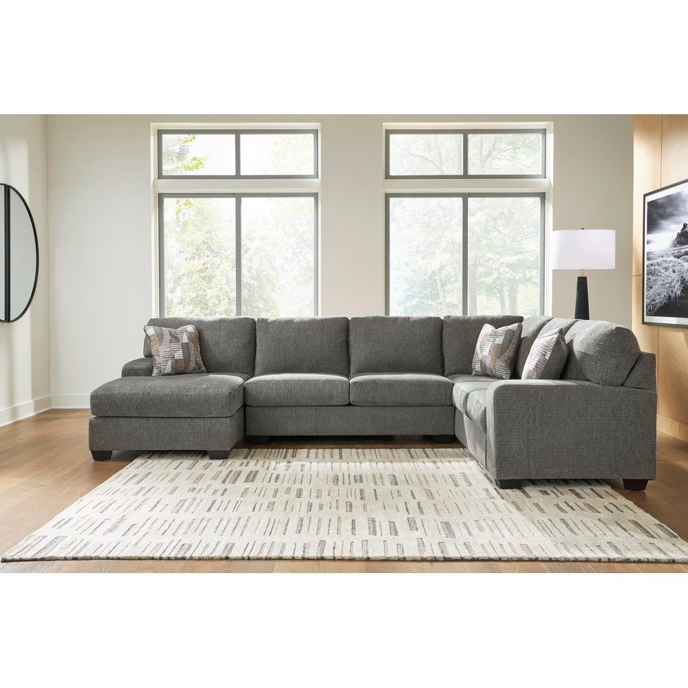 Picture of Nellie 3-Piece Sectional with Chaise - Gray