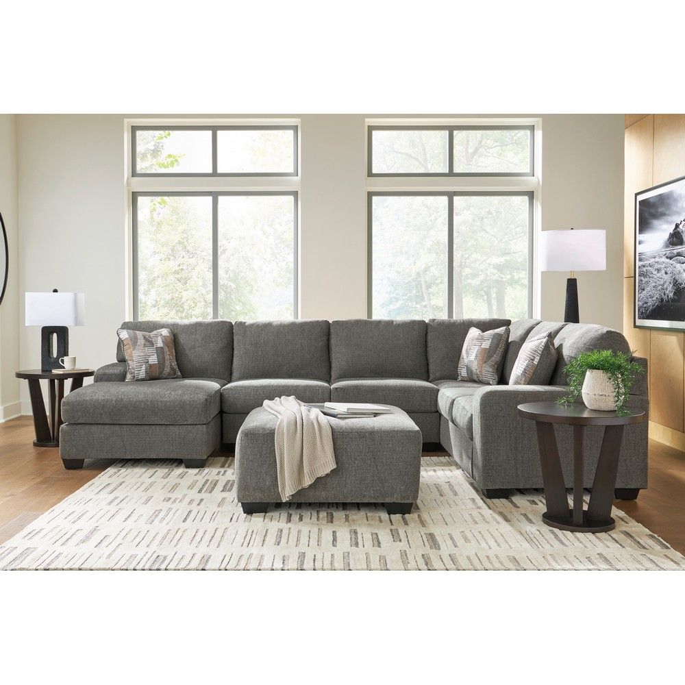 Picture of Nellie 3-Piece Sectional with Full Sleeper - Gray